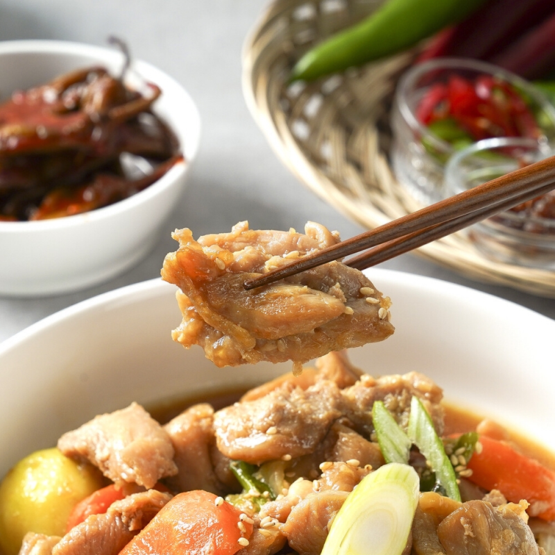 주식회사 더프레시에프앤비,[픽맛집] 춘천직배송 국내산 닭다리살 간장닭갈비 1kg+1kg