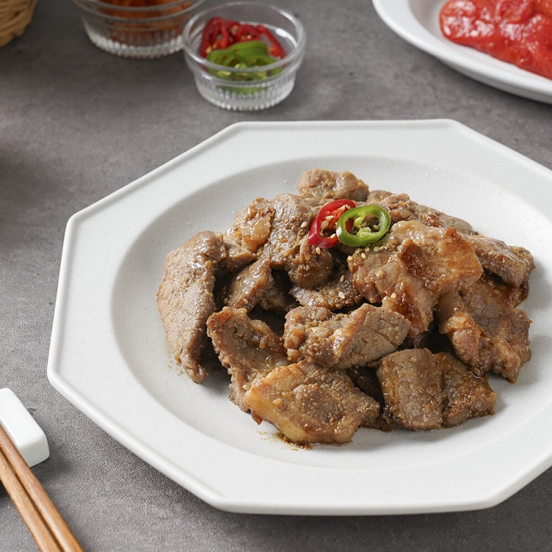 주식회사 더프레시에프앤비,더담은 돼지 양념구이 1kg